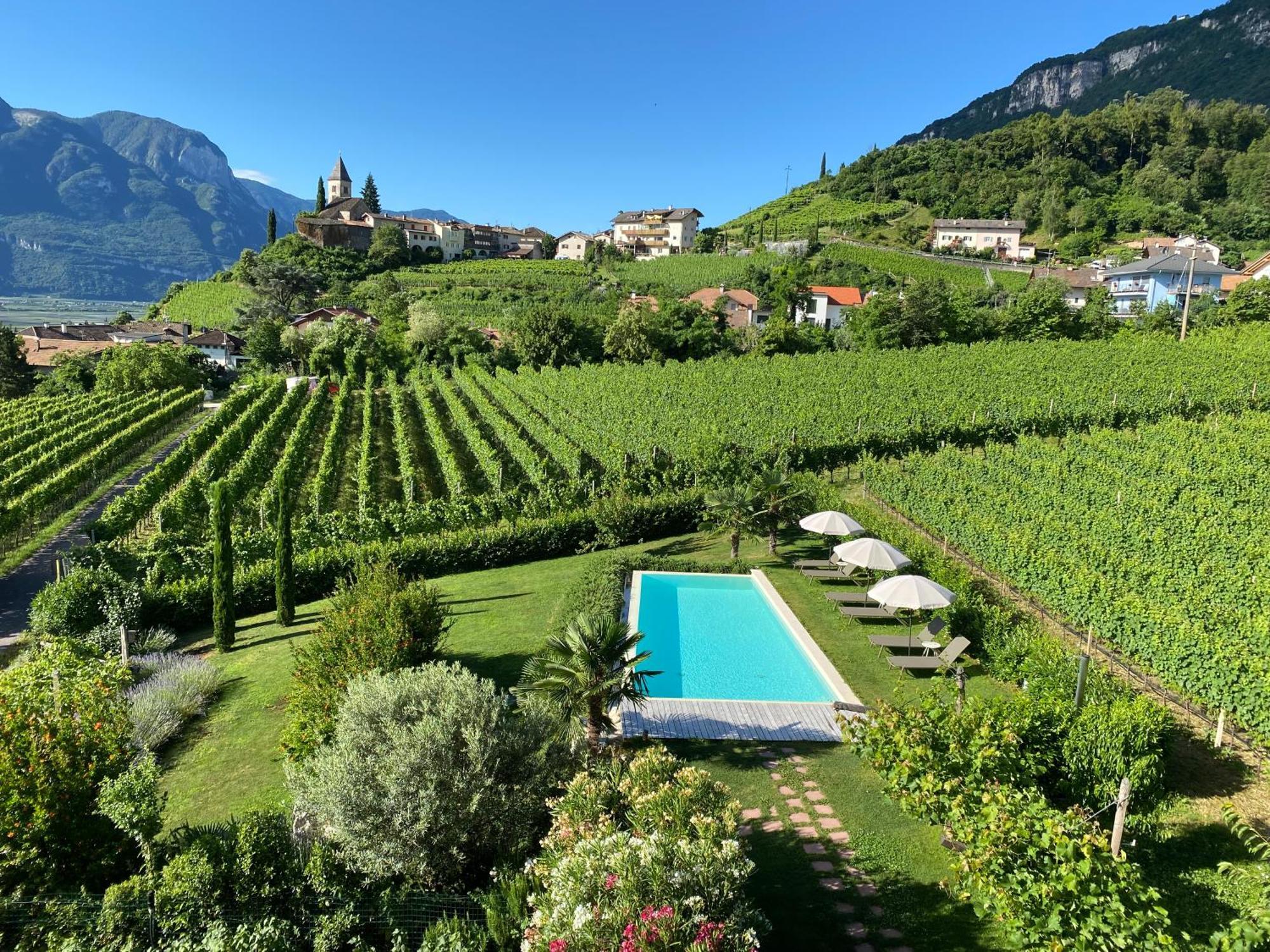Sonnenhof Tramin - Adults Only Lejlighed Termeno Eksteriør billede
